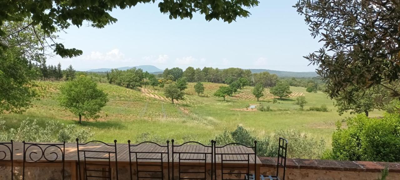 Willa Bastide Au Milieu Des Vignes Et Des Oliviers Aups Zewnętrze zdjęcie